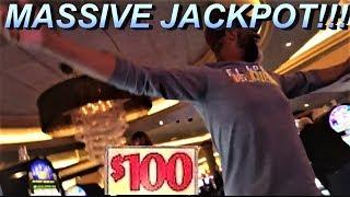 |MASSIVE "1" SPIN JACKPOT| $100 SLOT| BIGGEST "1" SPIN JACKPOT ON YOUTUBE!!!