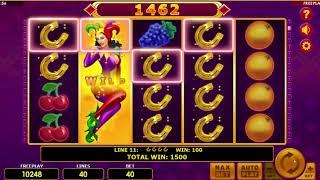 Lucky Joker 40 video slot - Amatic and Amanet online game Review