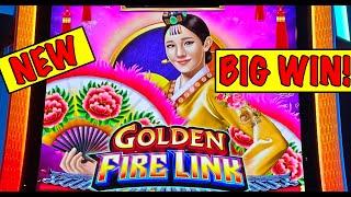 NEW SLOT ALERT!  Big Win on Golden Fire Link high limit