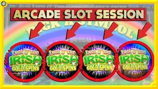 Arcade Slot Session with Luck O the Irish Gold Spins, Fruit Fruit Fruit  & More!
