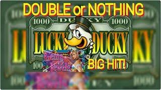**LUCKY DUCKY Double or Nothing | GEM & JEWELS BIG HIT!**