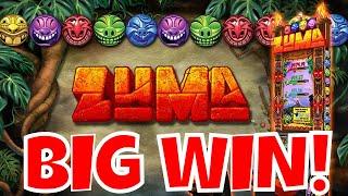 ZUMA SLOT MACHINE - BIG WIN!