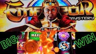 BIG WIN!!100x NEW GAME EMPEROR MYSTERY  FREE SPIN! WITH PROGRESSIVES!