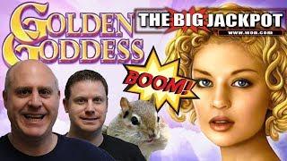 BRIAN OF DENVER 2,500 SUBSCRIBER SPECIAL! HANDPAY ON GOLDEN GODDESS! | The Big Jackpot