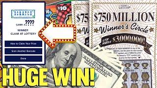 HUGE WIN!! **LIVE PLAY** Going to the LOTTERY CLAIM OFFICE!  Fixin To Scratch
