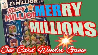 One Card Wonder(WHO WANTS MORE..£2 MILLION NEW BIG DADDY SCRATCHCARDS)50 LIKES & On they Go tonight