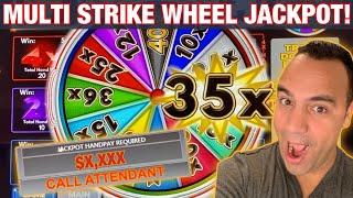 ️ VIDEO POKER JACKPOT HANDPAY!!! | Multi Strike WHEEL POKER @ Hard Rock Sacramento! | EEEEE!