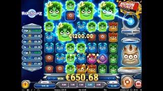 Reactoonz Slot - Enough Green Monsters?? =)