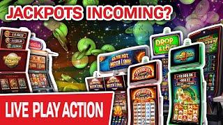 Max Betting LIVE on HIGH-LIMIT Slot Machines  JACKPOTS INCOMING?