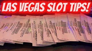 VEGAS SLOT TIPS FROM SLOTMANJACK! WHAT TO DO WITH THOSE TITO'S!