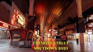 Fremont Street Shutdown 2020