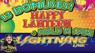 High Limit Lightning Link Happy Lanterns Slot Machine Big Wins