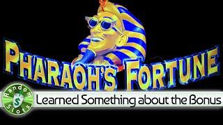 Pharaoh's Fortune slot machine, Learned Something about the Bonus
