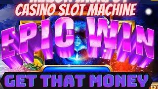 Gigantic Jackpot on a Casino Slot Machine