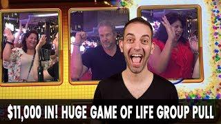 $11,000 In! HUGE Game of Life Group Pull  BIG MONEY @ Cosmo Las Vegas