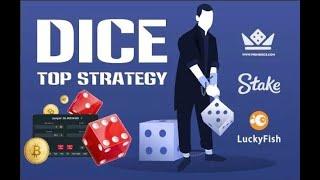 Stake.com  SAFE STRATEGY FOR PLAYING DICE !! BITCOIN GAMBLING 2020