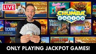 LIVE - Playing only JACKPOT Games on PlayChumba  Social Casino #ad