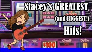 WOW!  Stacey's Greatest (AND BIGGEST) Hits!!  Double Gold, Pinball, Triple Red Hot 7s and More!