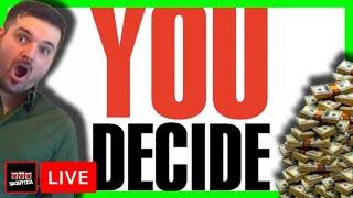 You Decide! Casino Slot Machine Live Stream W/SDGuy1234