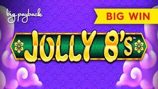 Jolly 8's Slot - BIG WIN BONUS - $6 MAX BET!