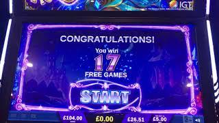 My first ever bonus on Its Magic by IGT £5 max bet bonus Casino Slots big win