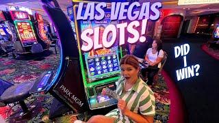 I Put $100 in a Slot at PARK MGM Hotel - Here's What Happened!  Las Vegas 2021