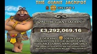 Jackpot Giant Online Slot from Playtech with Progressive Jackpot