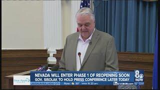 Phase 1 Reopening Of Nevada To Occur Before May 15