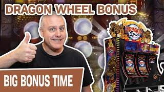 Dragon Wheel BONUS FEATURE  CRAZY Slot Fun @ The Cosmopolitan Las Vegas