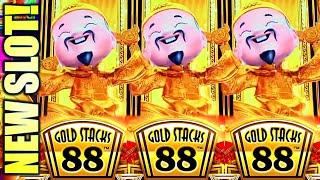 NEW! GOLD STACKS 88 (ROYAL MONKEY)  MYSTERY CHOICE TEMPTATION! Slot Machine (Aristocrat Gaming)