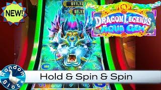 New️Dragon Legends Aqua Gem Slot Machine Bonus