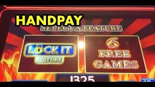HANDPAY: Lock it Link Loteria and Eureka High Limit Bonuses