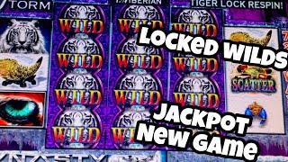 LOCKING WILDS  SIBERIAN STORM NEW GAME  HIGH LIMIT HUGE JACKPOT FREE GAMES