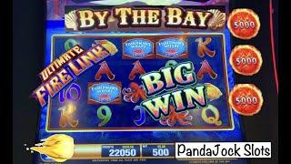 ️Max bet big win on Ultimate Fire Link, By the Bay!
