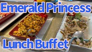 Princess Cruise Lines Buffet Review from the Emerald Princess!