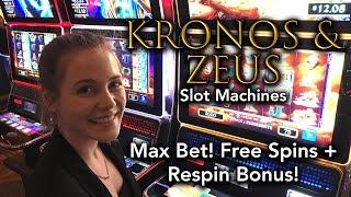 Kronos VS Zeus ReSpins and FreeSpins! Max Bet!!!