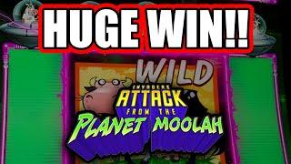 HUGE WIN!! Invaders Attack from the Planet Moolah!!