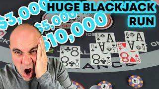 Huge Blackjack Run - Part 1 - NeverSplit10's