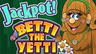 JACKPOT HANDPAY  The BEST of BETTI the YETTI  WHY WE LOVE HER!  EZ LIFE SLOT JACKPOTS