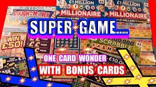 Wow!..BINGO MILLIONAIRE..& Bonus cards..and Scratchcards we Miseed out on yesterday's Game