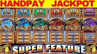5 Frogs Slot Machine Bonus HANDPAY JACKPOT w/$10 Bet | SUPER MEGA BIG WIN |Live Jackpot Handpay w/NG