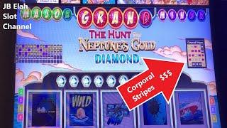Corporal Stripes Bingo Pattern  Neptune's Gold JB Elah Slot Channel#highlimitslots #best #amazon
