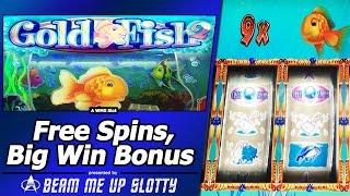 Goldfish 2 Slot - TBT Big Win Bonus in Goldie Free spins with Locked Multiplier