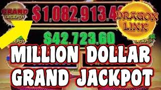 MILLION DOLLAR GRAND JACKPOT CHALLENGE!  HIGH LIMIT DRAGON LINK SLOTS! (Part 2)