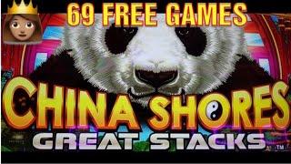 BIG WIN 300X on  Super Free Games ! China Shores comes thru * Double Diamond wowza!!!