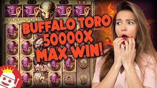 BUFFALO TORO 50,000X MAX WIN!  THE CRAZIEST BONUS EVER SEEN!
