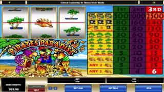 Pirates Paradise  free slots machine game preview by Slotozilla.com