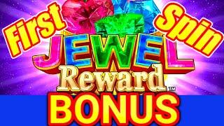 My Dad Got A FIRST SPIN BONUS on Konami JEWEL REWARD! | Casino Countess