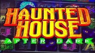 HUGE WIN!!! LIVE PLAY on Haunted House After Dark Slot Machine with Bonuses!