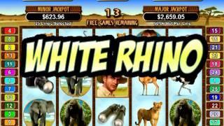 White Rhino Slot Machine Video at Slots of Vegas
